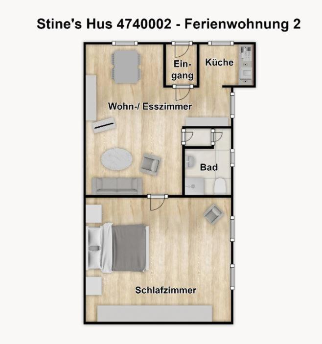 Stine'S Hus Ferienwohnung 2 Borkum Kültér fotó